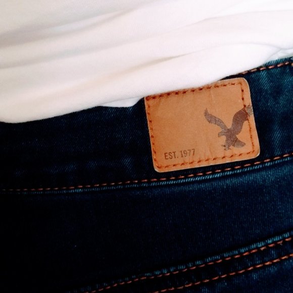 American Eagle Super Skinny Denim Jeggings Jeans size 2 - Picture 7 of 11